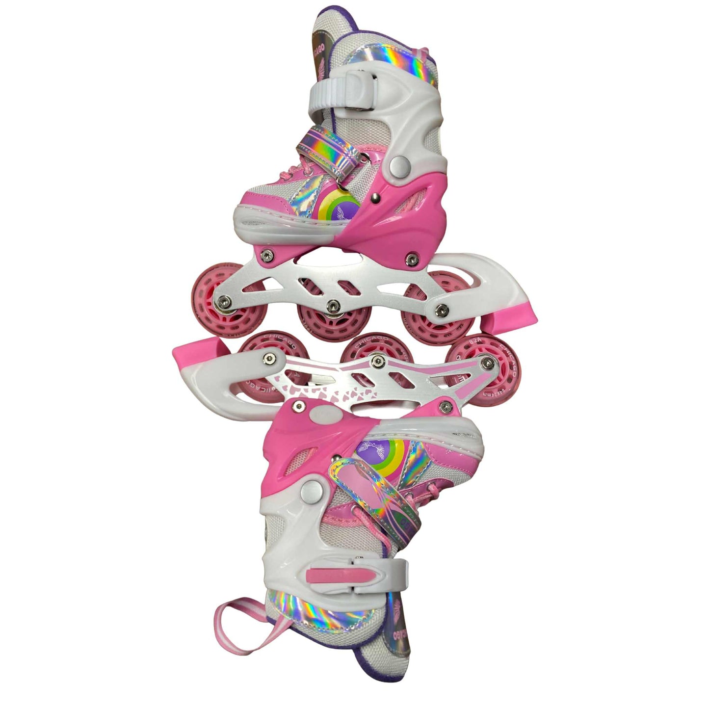 Adjustable | Convert-able into Inline or Quad Kids Roller Skate