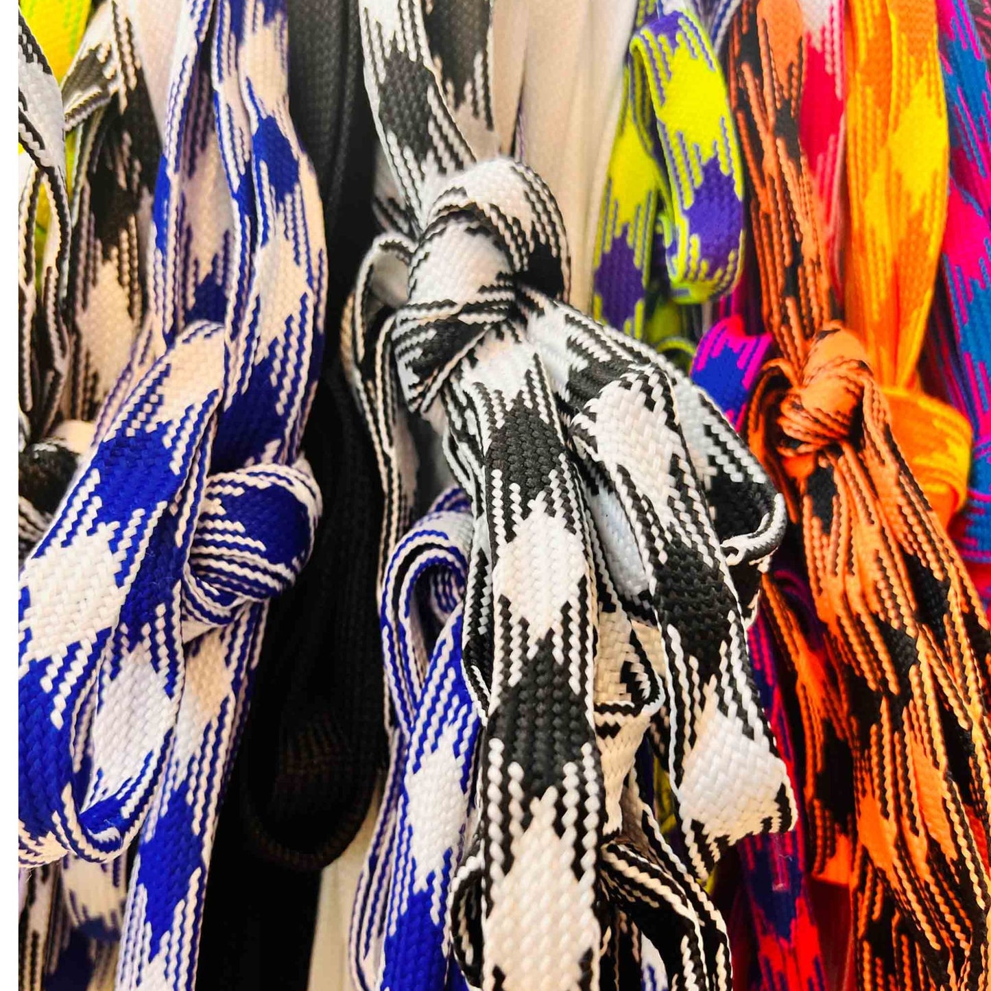 Crazy Lace MULTI Colour 2 Metre - One Pair