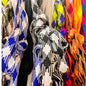 Crazy Lace MULTI Colour 2 Metre - One Pair