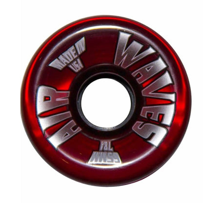 Air Waves CLEAR | Roller Skates Wheels - Set of 8