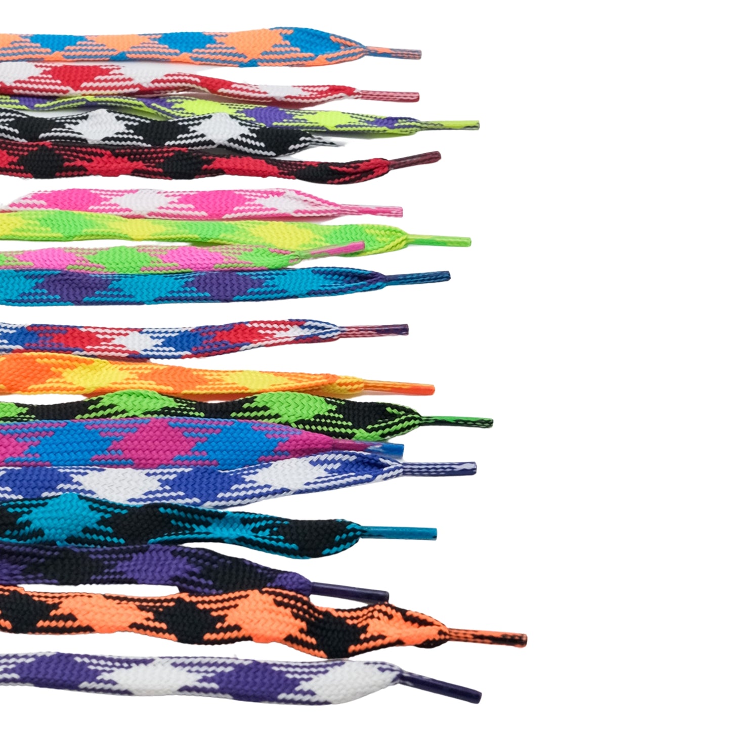 Crazy Lace MULTI Colour 2 Metre - One Pair