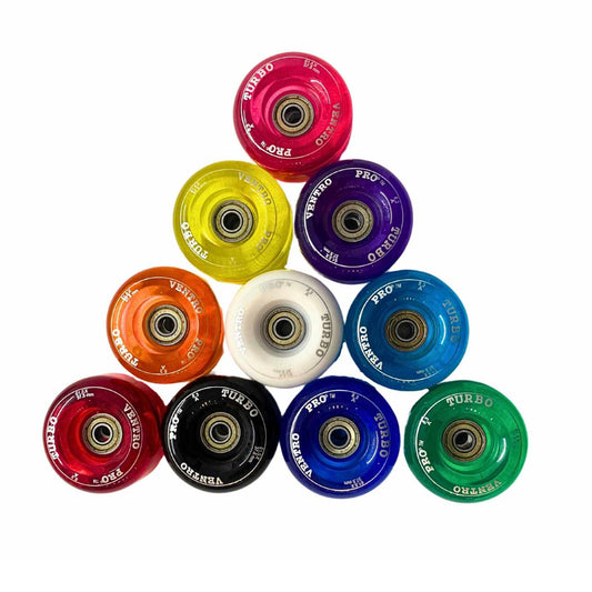 Ventro Pro Turbo Wheels Complete 83A | 61.5 MM - Set of 8