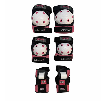 XFiter Kids Protective Pads | Knee, Elbow and Wrist - 3 Set in Pack