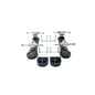 Playmaker Plates with Fixing Kits, Heels - Complete Set