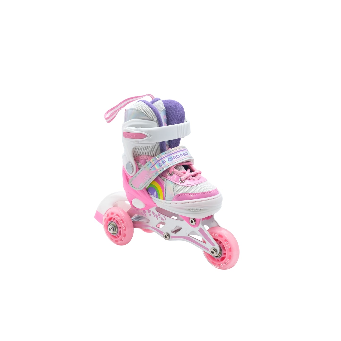 Adjustable | Convert-able into Inline or Quad Kids Roller Skate