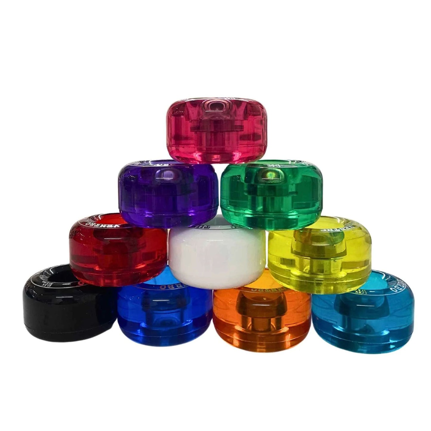 Ventro Pro Turbo Wheels Complete 83A | 61.5 MM - Set of 8