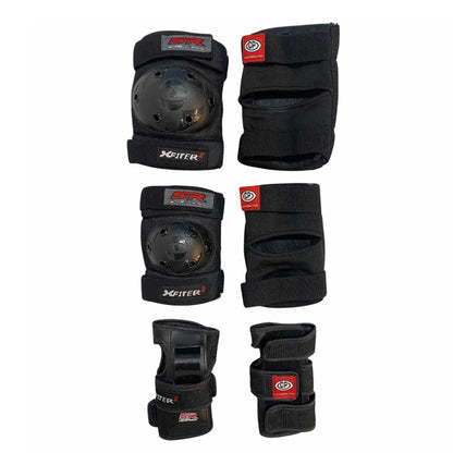 XFiter Kids Protective Pads | Knee, Elbow and Wrist - 3 Set in Pack