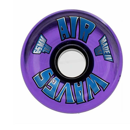 Air Waves CLEAR | Roller Skates Wheels - Set of 8