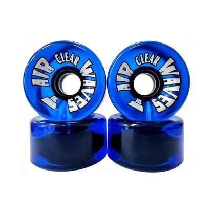 Air Waves CLEAR | Roller Skates Wheels - Set of 8