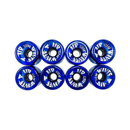 Air Waves CLEAR | Roller Skates Wheels - Set of 8