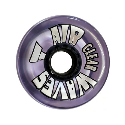 Air Waves CLEAR | Roller Skates Wheels - Set of 8