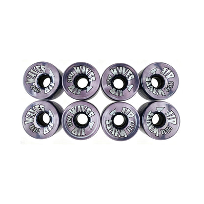 Air Waves CLEAR | Roller Skates Wheels - Set of 8