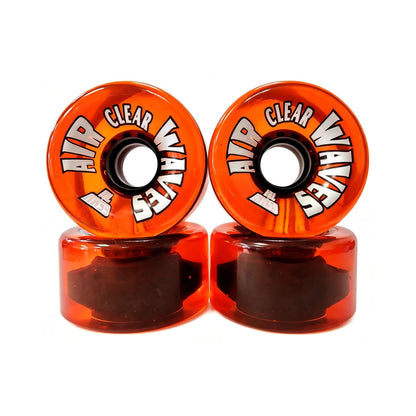 Air Waves CLEAR | Roller Skates Wheels - Set of 8