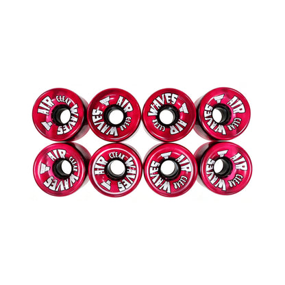 Air Waves CLEAR | Roller Skates Wheels - Set of 8