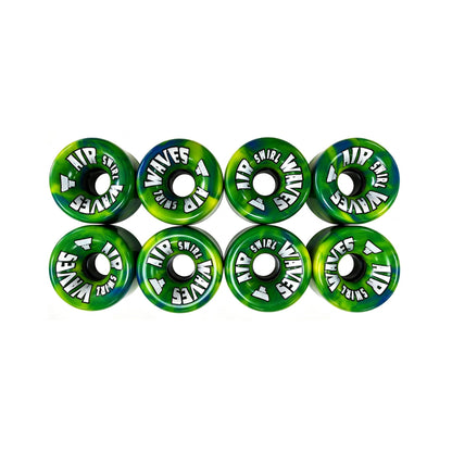 Air Waves SWIRL | Roller Skates Wheels - Set of 8