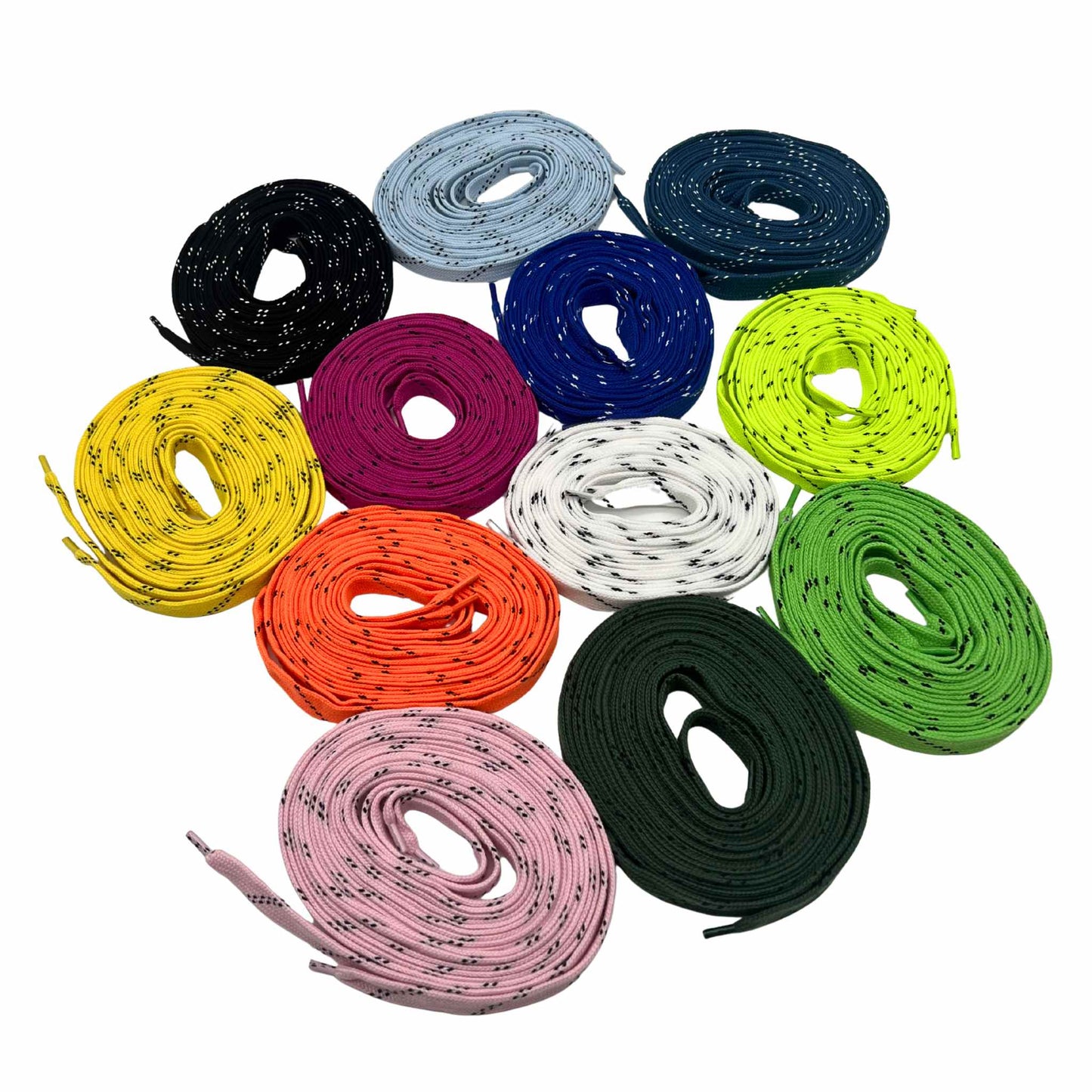 Hockey Laces MULTI Colour 3 Metre - One Pair