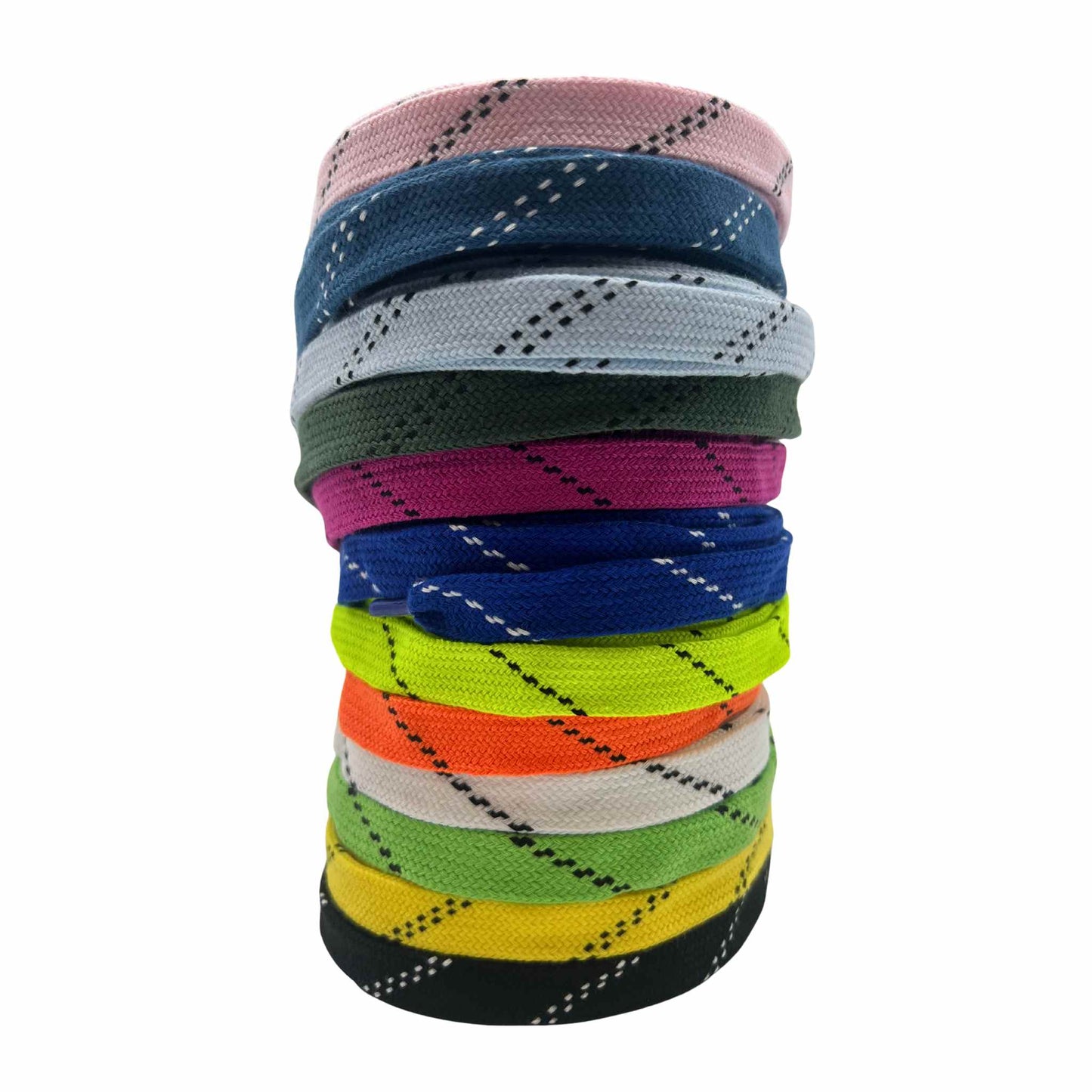Hockey Laces MULTI Colour 3 Metre - One Pair