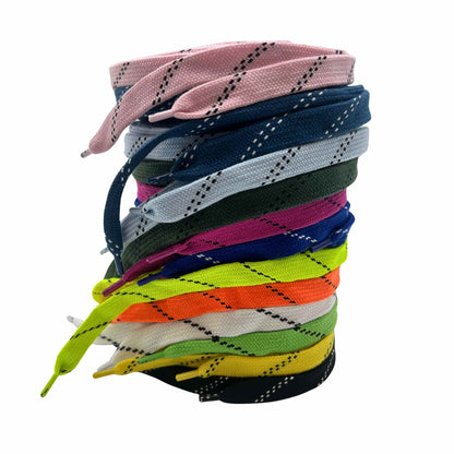 Hockey Laces MULTI Colour 3 Metre - One Pair