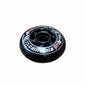 Inline Skate wheels 77mm and 78A Softness | Black - Set of 4