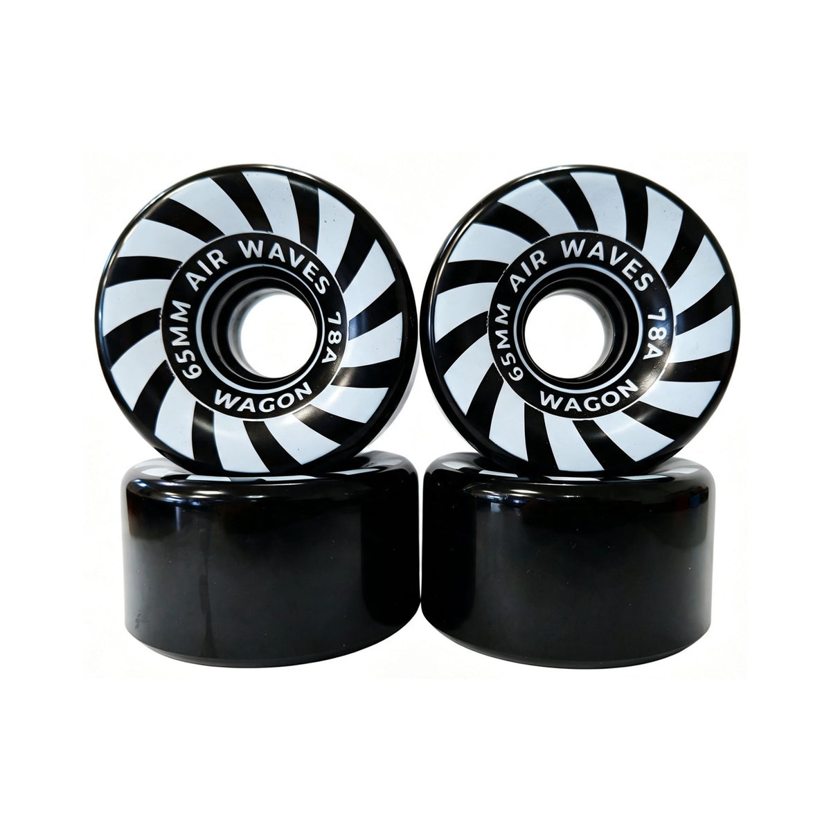 Air Waves WAGON | Roller Skates Wheels - Set of 8