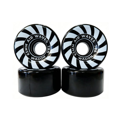 Air Waves WAGON | Roller Skates Wheels - Set of 8